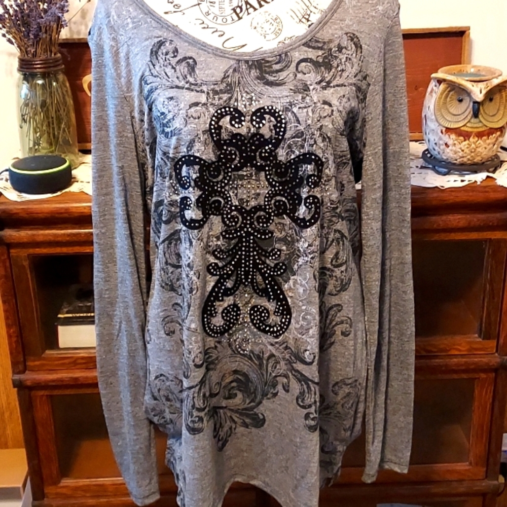 Maurices Womens Long Sleeve Top
